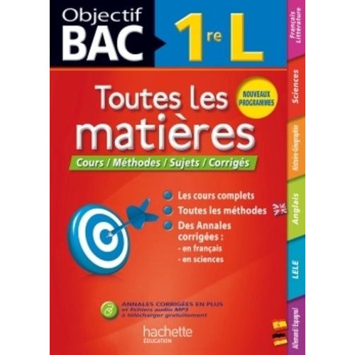 Toutes Les Matières 1e L
