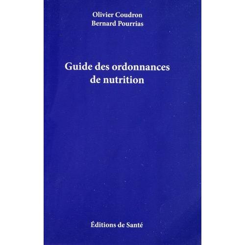 Guide Des Ordonnances De Nutrition