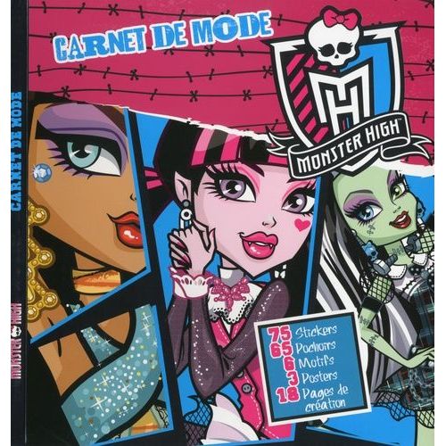 Carnet De Mode Monster High - Tome 1