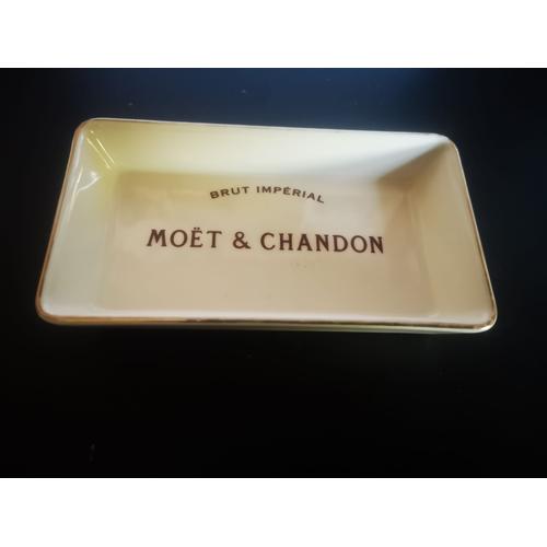 Vide Poche Champagne Moët Et Chandon - Brut Imperial - Porcelaine De France 12 Cm X 6.50 Cm X 2.50 Cm