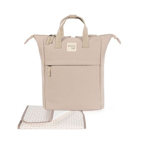 Sac À Dos À Langer Eco Mum + Tapis Apricot - Beige