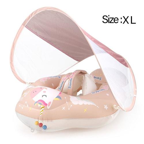 Rose Xl (Intérieur 19 Cm) - Bouée De Natation Gonflable Pour Bébé, Jeu D'éclaboussures, Jouet De Basket-Ball Pour Filles, Anneau De Natation Poney Rose, E27