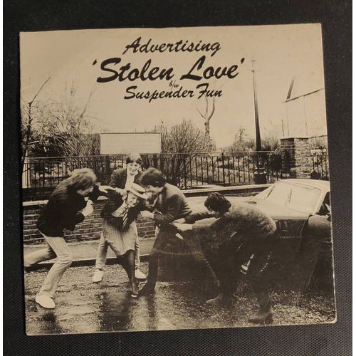 Advertising " Stolen Love / Suspender Fun "# Vinyle, 45 Tours, Uk 1977, Punk Power Pop #