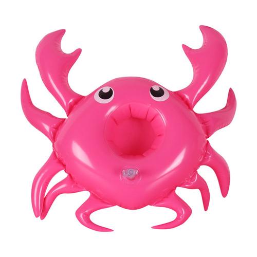 Crabe - Mini Porte-Gobelet Gonflable, Sous-Verre De Bar, Piscine, Jardin, Flotteur, Piscine, Jouet, Décoration De Fête