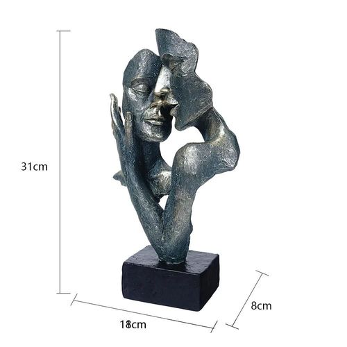 Figurines Rétro Abstraites, Buste Vintage, Artisanat En Résine, Décoration De La Maison, Salon Intérieur, Bureau