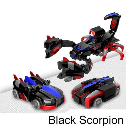 Scorpion noir - Hello Carbot licorne Mirinae Prime unité série Transformation Action Figure Robot véhicule voiture jouet maison ornements