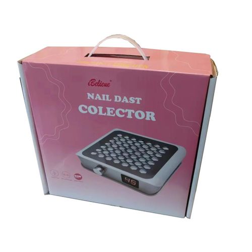 Collecteur De Poussière À Grande Aspiration Pour Ongles,Ventilateur Aste,Nettoyeur De Poussière Avec Filtre,Extracteur À Faible Bruit,45k,60w - Type Lcd Gold Color-Eu