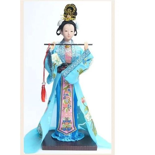 Diao Chan - Haut30cm Large15cm - Quatre Beautés Anciennes De Style Chinois, 30 Cm De Haut, Yang Guifei Xishi Vison Cigada Wang Zhaojun Poupée Décoration De Bureau Pour La Maison, Pékin