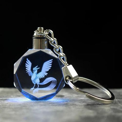 Artikodin - Avec Coffret Cadeau - Porte Clés Avec Boule De Poche En Cristal, Personnage De Dessin Animé, Cadeaux'anniversaire De Noël Pour Enfants