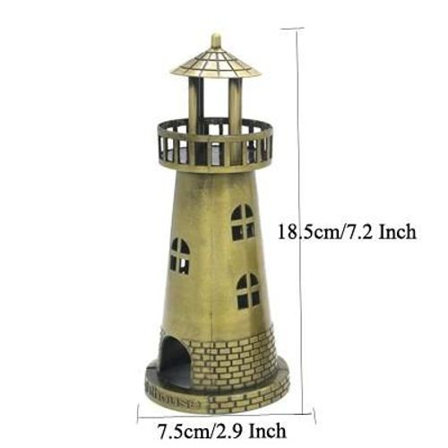 Phare - Statue De Modèle Architecture De Bâtiment Célèbre Dans Le Monde, Souvenir Touristique, Décoration De Maison Et De Bureau