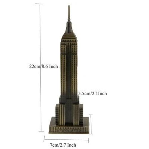 État De L'empire - Statue De Modèle Architecture De Bâtiment Célèbre Dans Le Monde, Souvenir Touristique, Décoration De Maison Et De Bureau