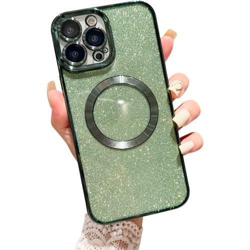 Ownest Compatible avec Coque iPhone 12 Pro Max Glitter Aesthetic
