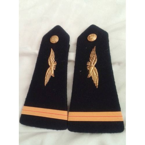 Paire Épaulette Adjudant Chef Armée De L'air 