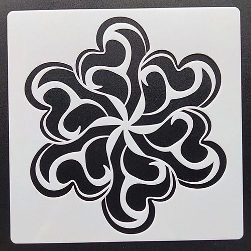 Gabarit D'arbre Pour Meubles Et Murs,Peinture,Décoration,Superposition,Plastique,Bricolage,Coloriage,Gaufrage,Pochoirs De Scrapbooking,20x20cm - Type C65
