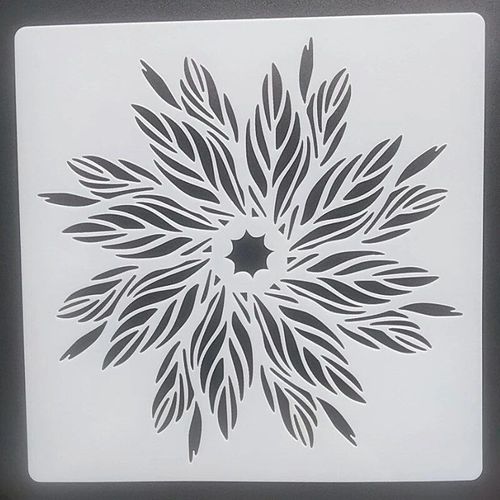 Gabarit D'arbre Pour Meubles Et Murs,Peinture,Décoration,Superposition,Plastique,Bricolage,Coloriage,Gaufrage,Pochoirs De Scrapbooking,20x20cm - Type C73