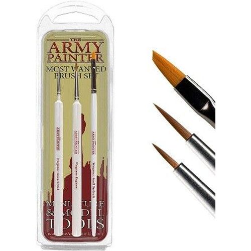 The Army Painter - Most Wanted Brush Set