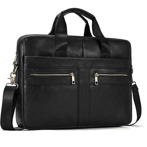 Design2 Noir - Sac à main de marque en cuir pour hommes, mallette de styliste, sacs'affaires pour IPad et ordinateur, tendance 2019