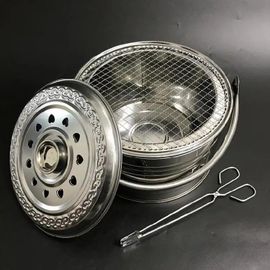 Épaissi Brasero Portable Barbecue Brasero Extérieur Portable Barbecue Poêle Poêle Extérieur Charbon Poêle À Griller - Type Stainless steel