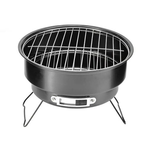 Gril extérieur de barbecue de barbecue de pique-nique,fourneau se pliant portatif de charbon de bois,équipement de bois de chauffage de carbone de camping,acier inoxydable - Type Grill Stove Single
