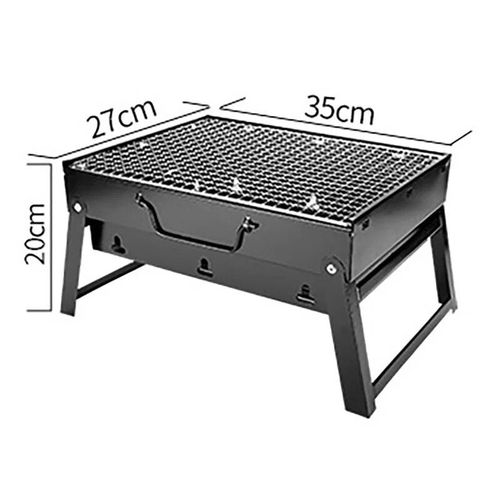 Barbecue à Charbon de Bois Épais et Pliable observateur,Portable,Cuisinière de Camping en Plein Air,Outils de Cuisine - Type Small sized