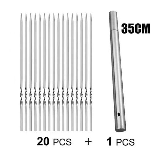 Fourchette de cuisson en plein air,solide,anti-d'effets,questionne,polyvalente,ponçage fin,anti-corrosion,ergonomique,durable,barbecue - Type Style H