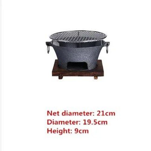 Poêle à charbon de bois de sol en boue de carbone,anciens créateurs de mode,four,barbecue,grillades,réchaud,petit four commercial,ménage #D