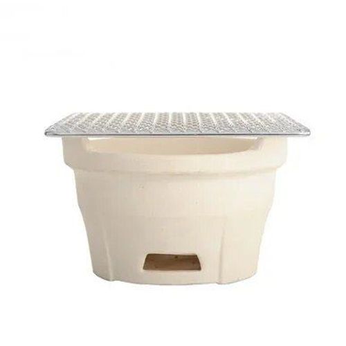Poêle à charbon de bois de sol en boue de carbone,anciens créateurs de mode,four,barbecue,grillades,réchaud,petit four commercial,ménage #B