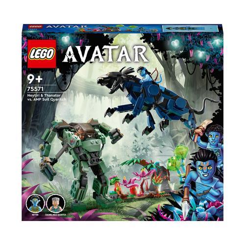 Lego Avatar - Neytiri Et Le Thanator Vs. Quaritch Dans L'exosquelette Amp - 75571