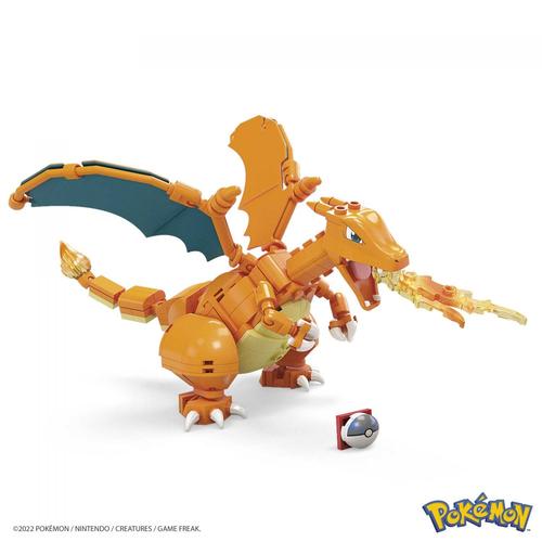 Mega Construx Pokémon Coffret de construction Dracaufeu - 198 Pieces 