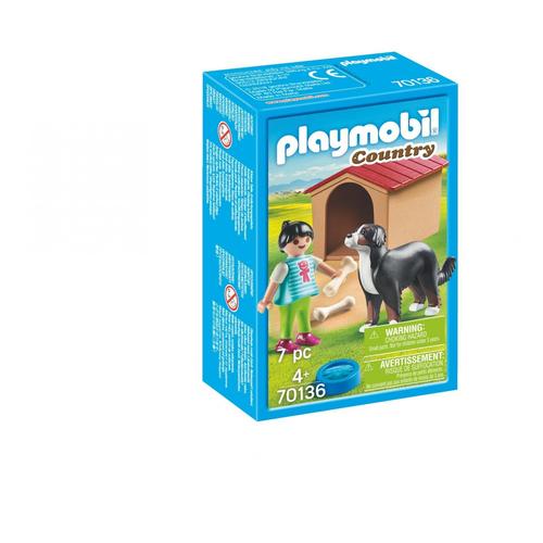 Playmobil 70136 - Enfant Avec Chien