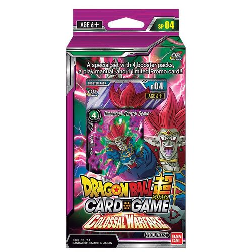 Bandai Dragon Ball Super Jcc - Special Pack 4 X6 (Blister) (11/10/18)