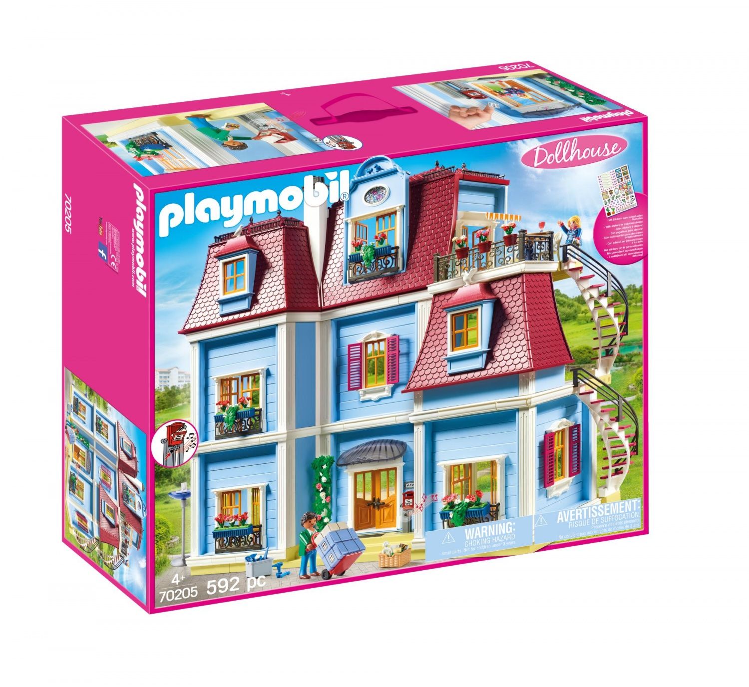 Playmobil 70212 - dollhouse la maison traditionnelle - aménagement pour  fete - La Poste