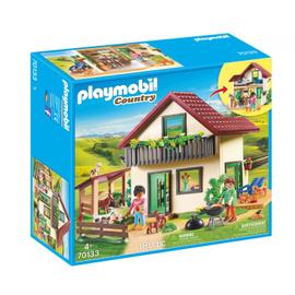 Playmobil Country 5120 pas cher, Maison des fermiers et marché