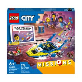 LEGO City - Missions des détectives de la police sur l'eau - 60355