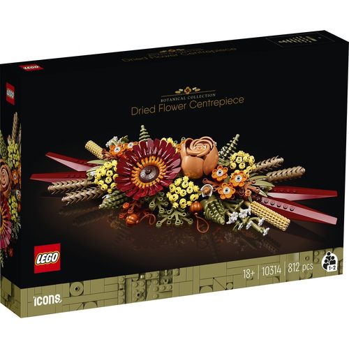LEGO Botanicals - LEGO Icons - Le centre de table Fleurs séchées - 10314
