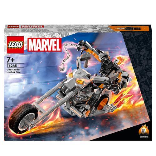 Lego Marvel - Le Robot Et La Moto De Ghost Rider - 76245