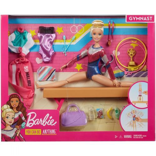 Barbie I Can Be Barbie - Coffret Barbie Gymnastique - Coffret Poupée Mannequin - 3 Ans Et +