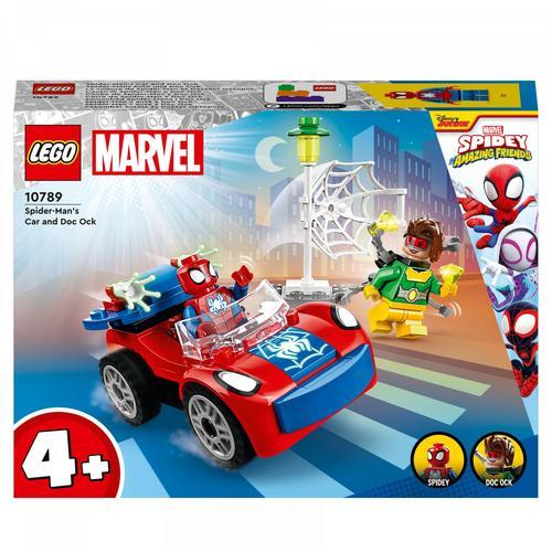 Lego Marvel - La Voiture De Spider-Man Et Docteur Octopus - 10789