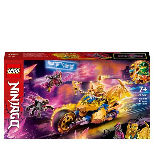 Lego Ninjago - La Moto Dragon D'or De Jay - 71768