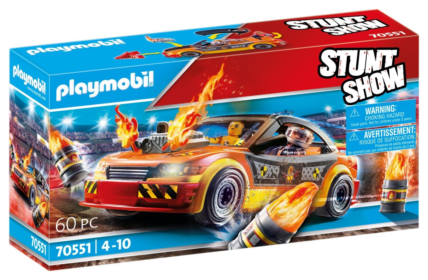 Playmobil 70551 - Voiture Crash Test
