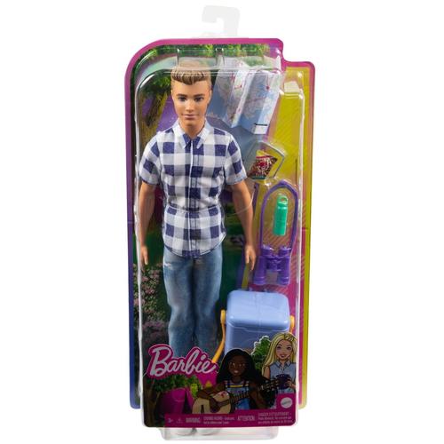 Dreamhouse Adventures Barbie - Ken Camping - Poupée Mannequin - 3 Ans Et +