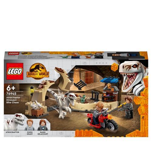 Lego Jurassic World - La Poursuite En Moto De L'atrociraptor - 76945
