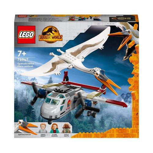 Lego Jurassic World - L'embuscade En Avion Du Quetzalcoatlus - 76947