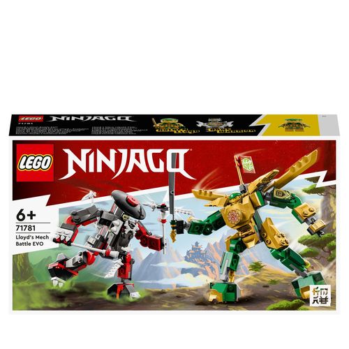 LEGO NINJAGO - Le combat des robots de Lloyd - Évolution - 71781