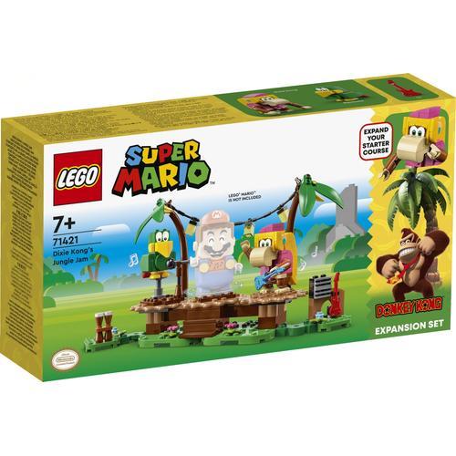 Lego Super Mario - Ensemble D'extension Concert De Dixie Kong Dans La Jungle - 71421