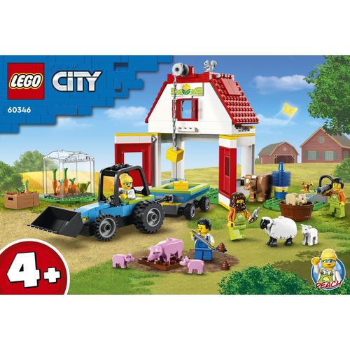 LEGO City - La grange et les animaux de la ferme - 60346