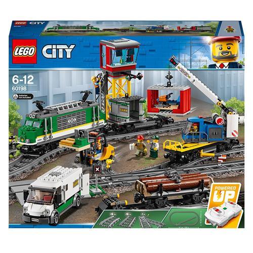 Lego City - Le Train De Marchandises Télécommandé - 60198