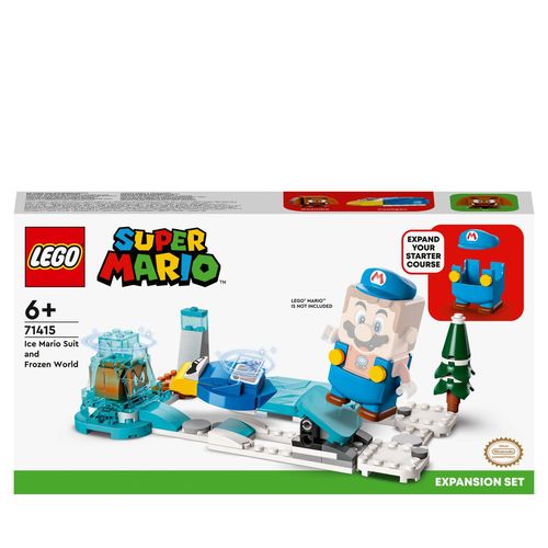LEGO Super Mario - Ensemble d'extension Costume de Mario de glace et monde glacé - 71415