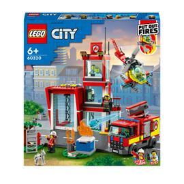 Lego City La Caserne Et Le Camion De Pompiers - 60375