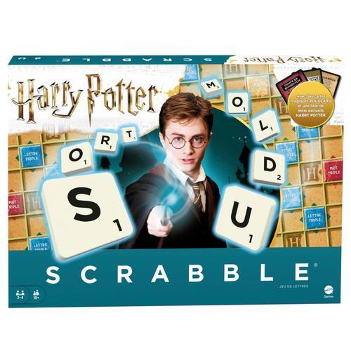 Mattel Games - Scrabble - Édition Harry Potter - Jeu De Société Famille - 10 Ans Et +
